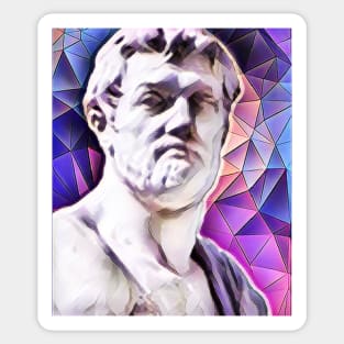 Tacitus Pink Portrait | Tacitus Artwork 8 Sticker